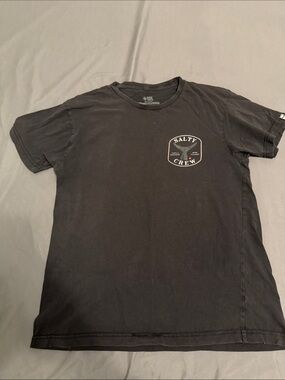 Salty Crew Black Short Sleeve Logo Tee